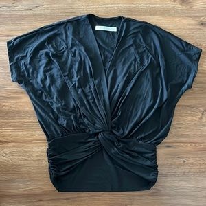 Susana Monaco Twist Front Dolman Top